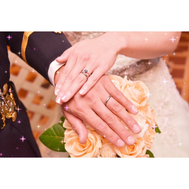 みさまるさんの結婚指輪の写真