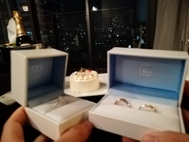 なななさんの結婚指輪の写真