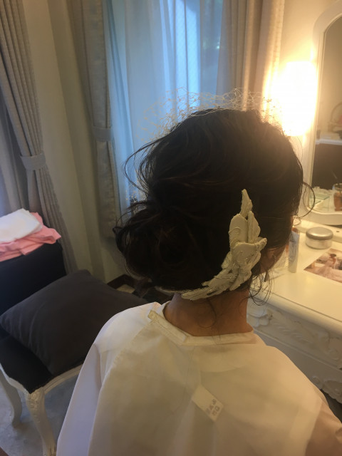 あすかさんのヘアメイクの写真