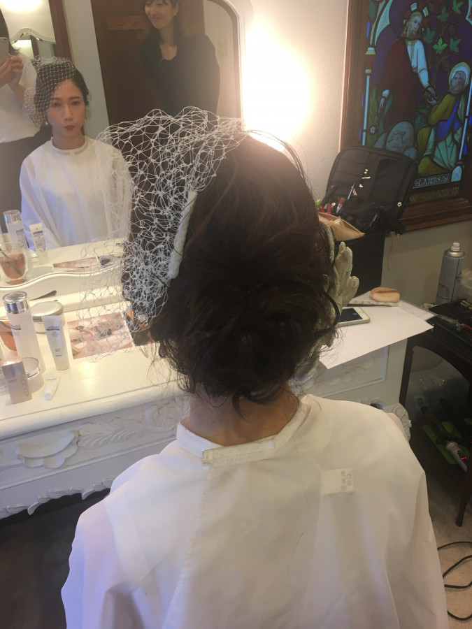 あすかさんのヘアメイクの写真