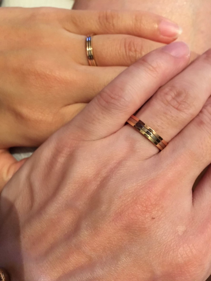 oimo3さんの結婚指輪の写真