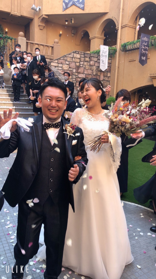 azuさんのウエディングドレスの写真