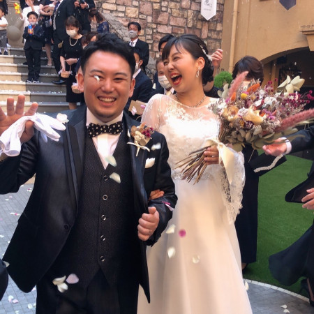 azuさんのウエディングドレス