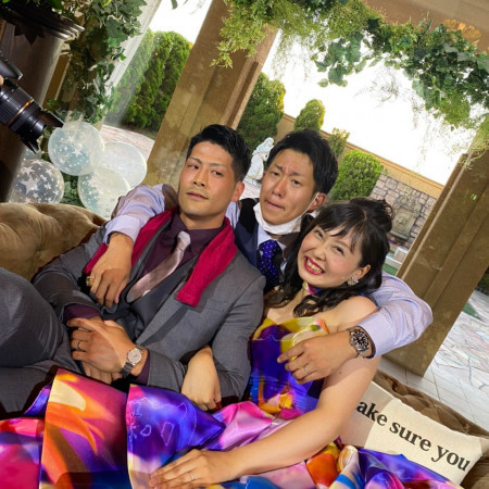 azuさんのカラードレス