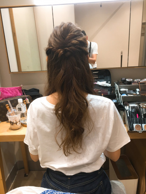 まちんぱさんのヘアメイクの写真