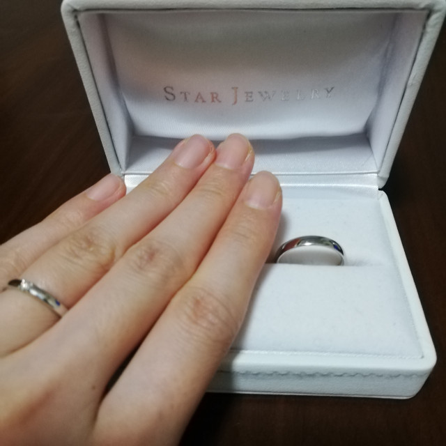 がちさんの結婚指輪の写真