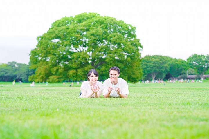 あしかさんの前撮りの写真