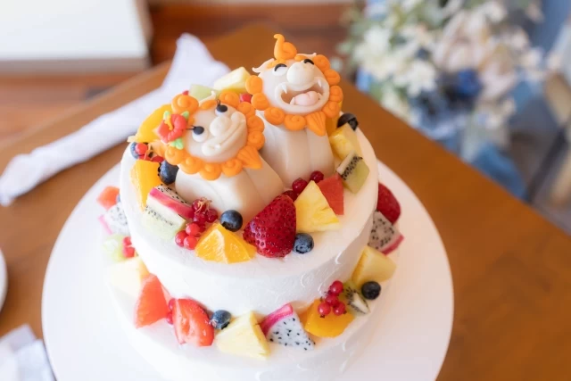 sheepさんのウエディングケーキの写真