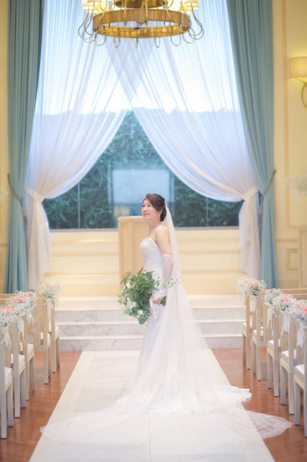 nknori⁑さんのウエディングドレスの写真