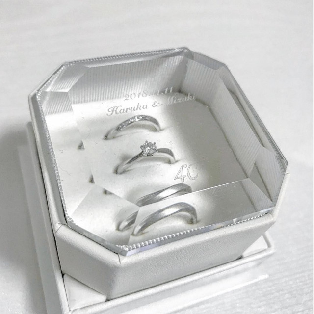 MIZUKIさんの結婚指輪の写真