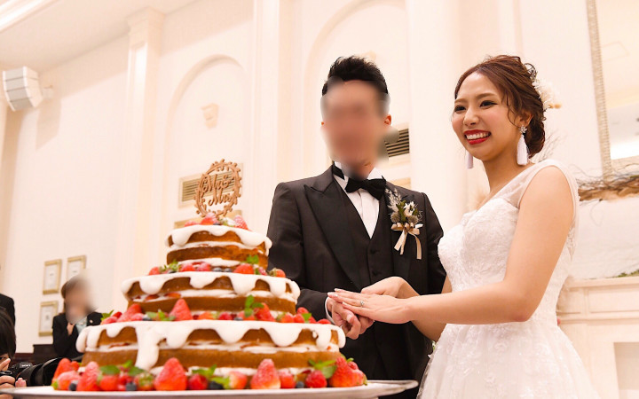 dmweddingさんのウエディングケーキの写真