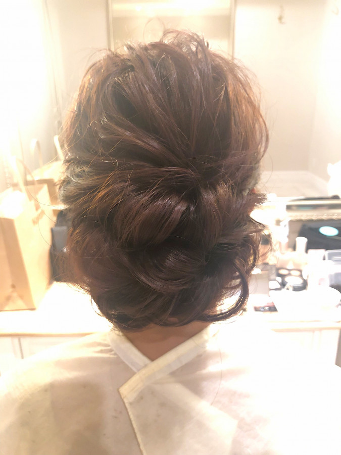 dmweddingさんのヘアメイクの写真