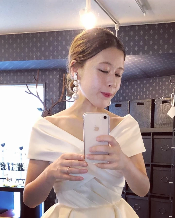 ゆなさんのウエディングドレスの写真