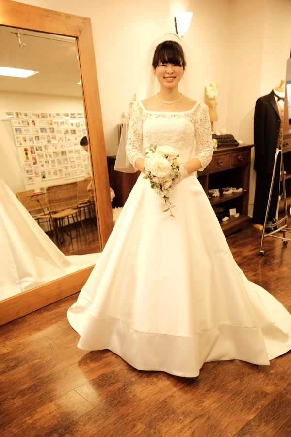ssさんのウエディングドレスの写真