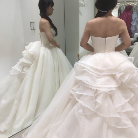 つーさんのウエディングドレス