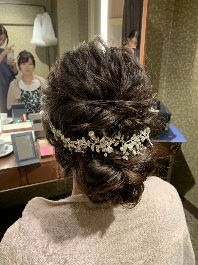 りんさんのヘアメイクの写真