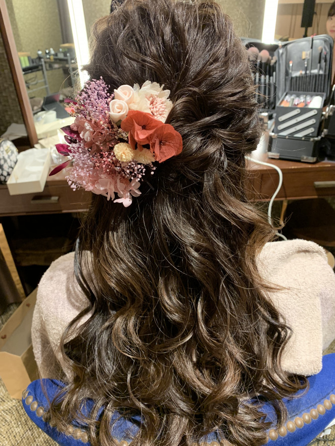 りんさんのヘアメイクの写真