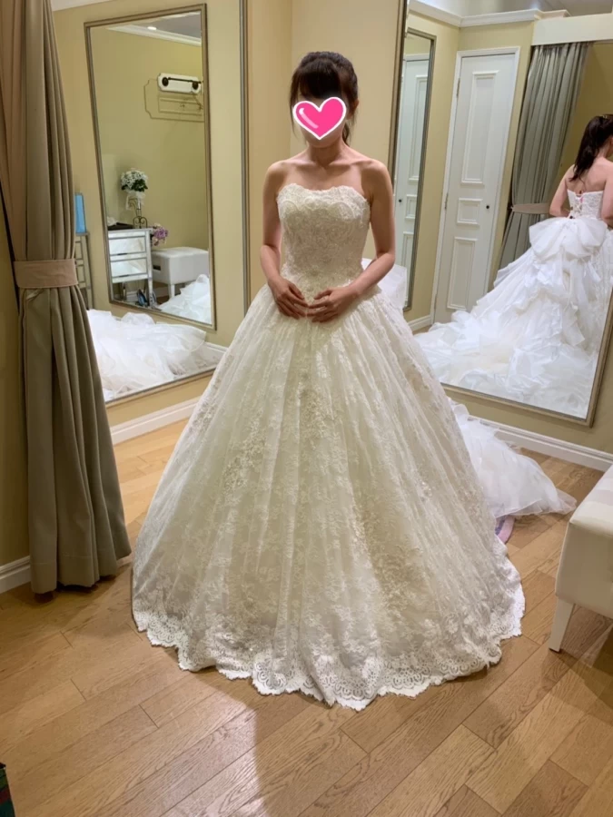 なっちゃんさんのウエディングドレスの写真