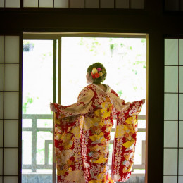 彩さんの前撮りの写真