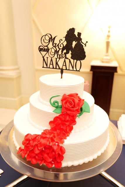 asukaさんのウエディングケーキの写真