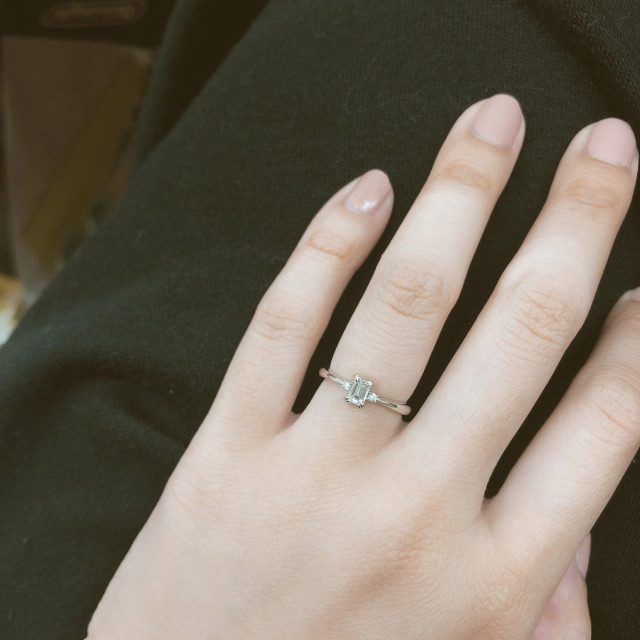 fさんの結婚指輪の写真
