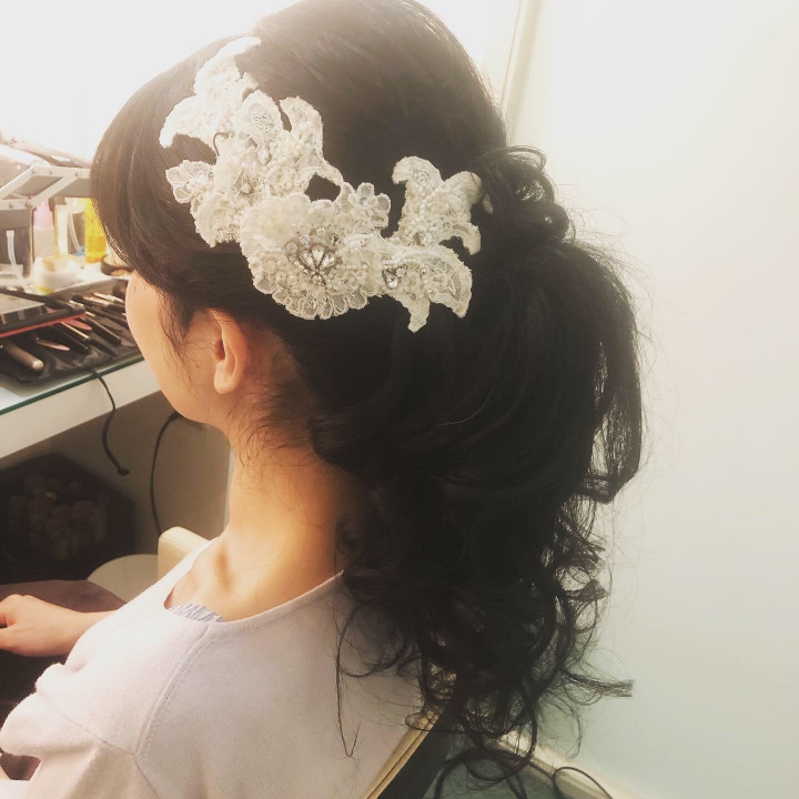 hanaさんのヘアメイクの写真