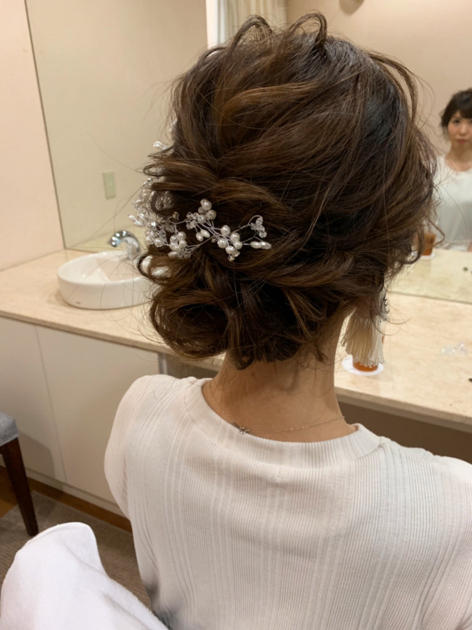 かなさんのヘアメイクの写真