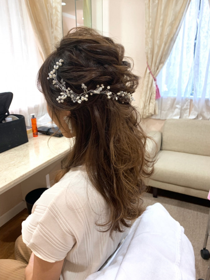 かなさんのヘアメイクの写真