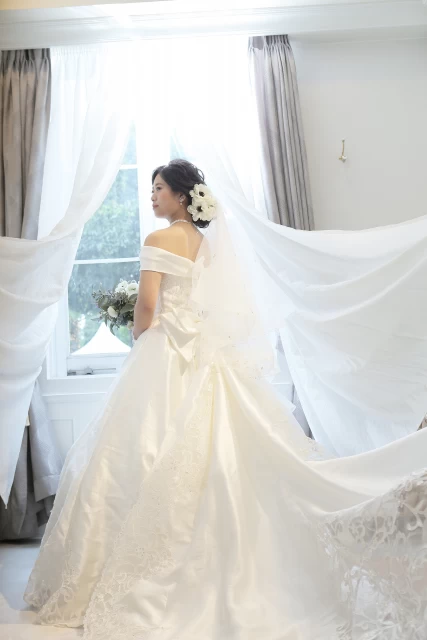 chimさんのウエディングドレスの写真