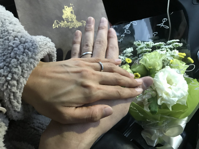 ごえくんさんの結婚指輪の写真