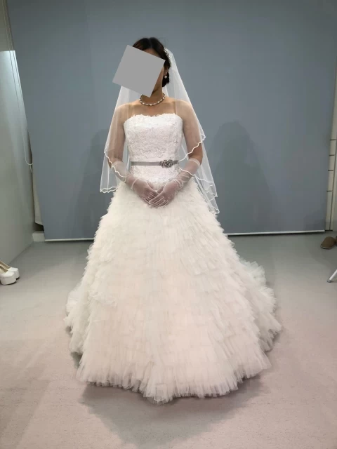 yukaさんのウエディングドレスの写真