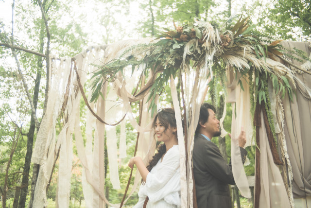 ゆーかさんの装花の写真