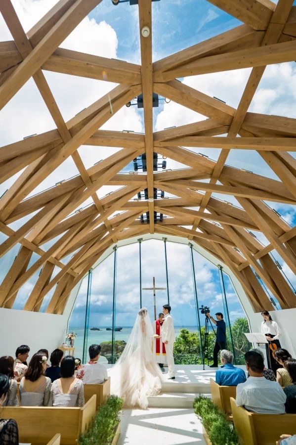 島全体が結婚式場！瀬良垣島ウェディング－えさちゃんさんの挙式