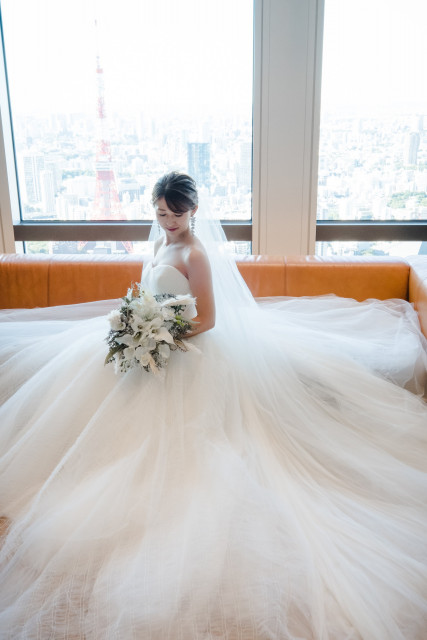 ym.weddingさんのウエディングドレスの写真