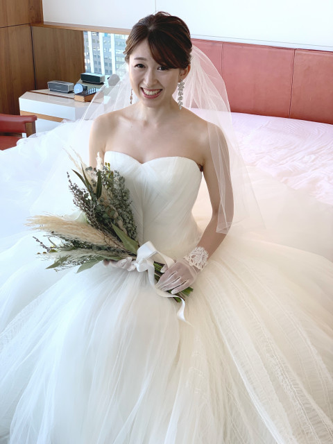 ym.weddingさんのウエディングドレスの写真