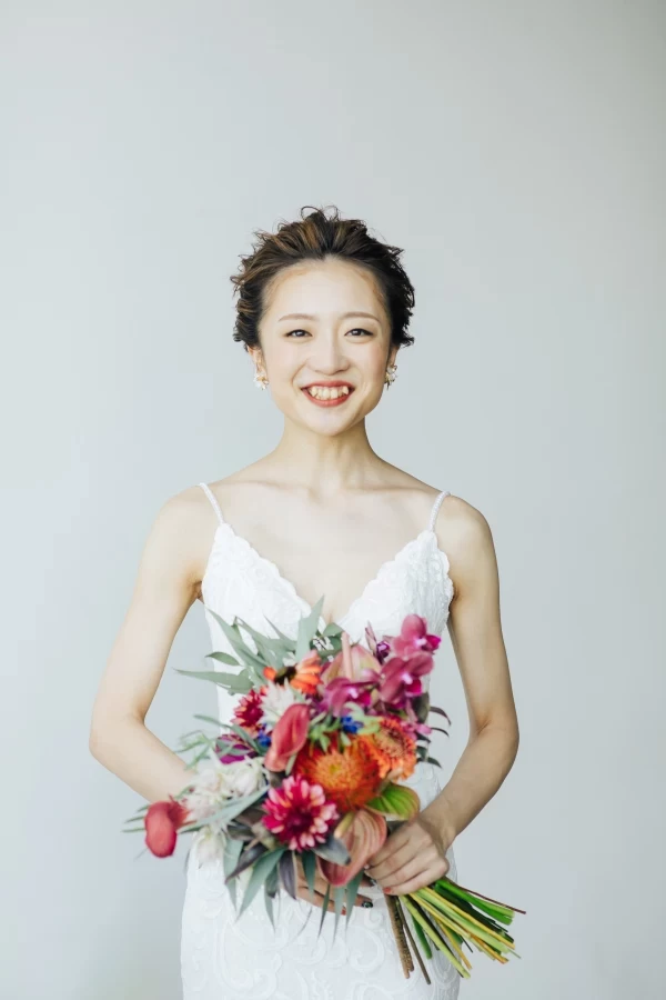 risaさんのヘアメイクの写真