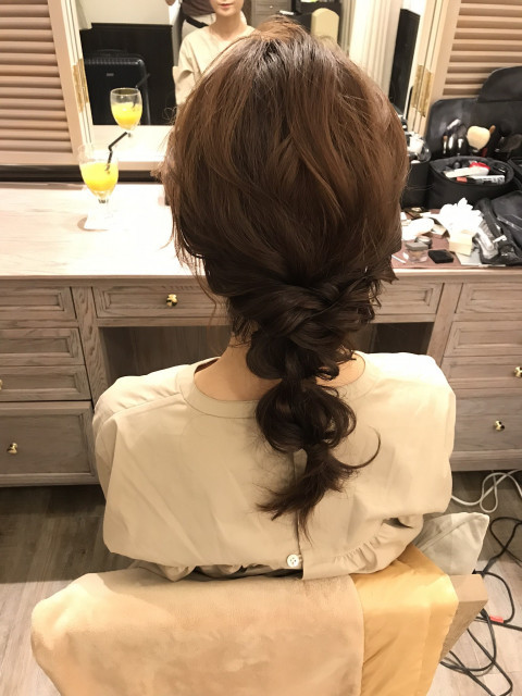 mi___wdさんのヘアメイクの写真