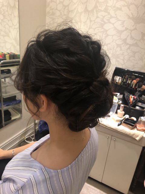 ななみさんのヘアメイクの写真