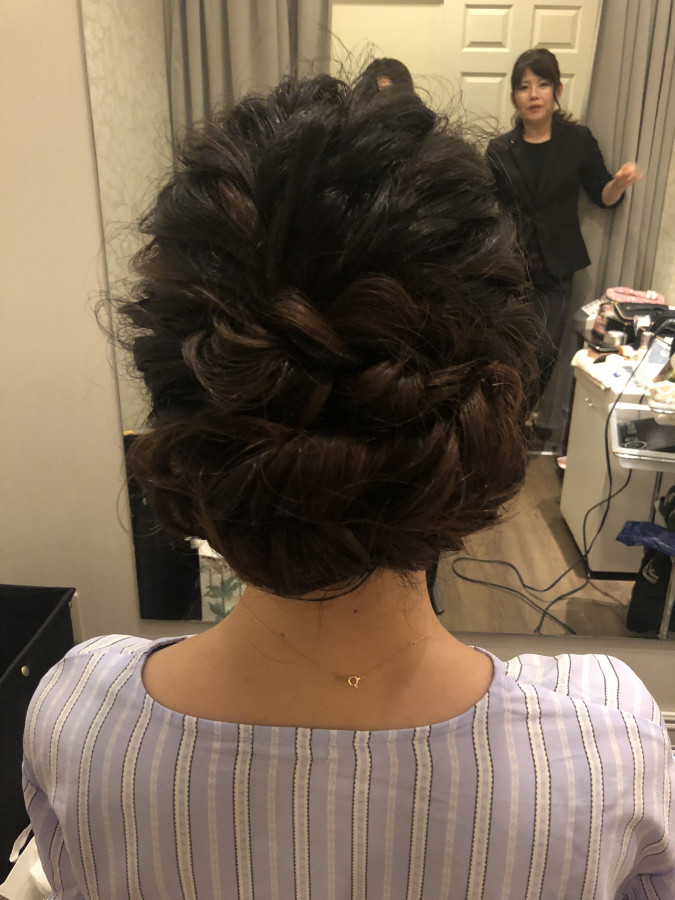 ななみさんのヘアメイクの写真