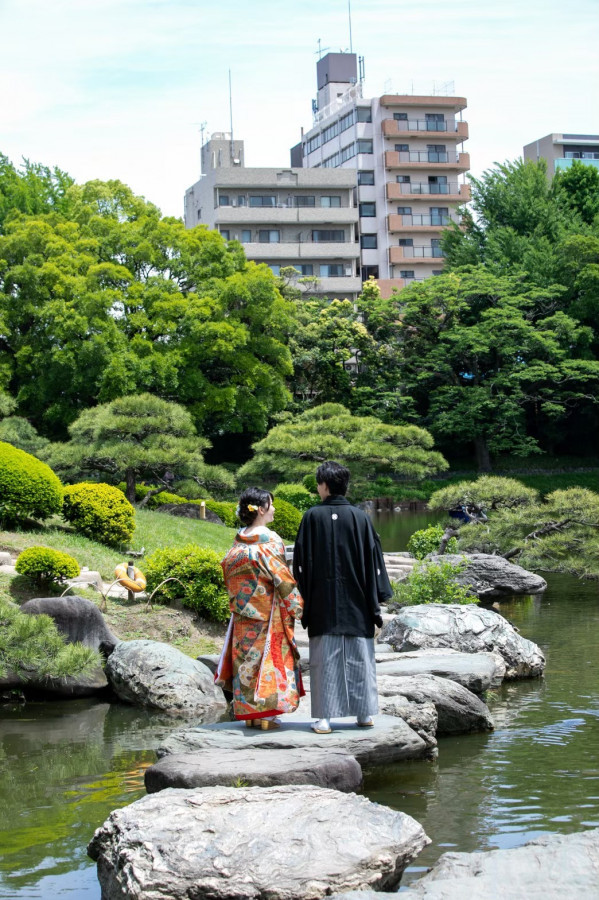 りなさんの前撮りの写真