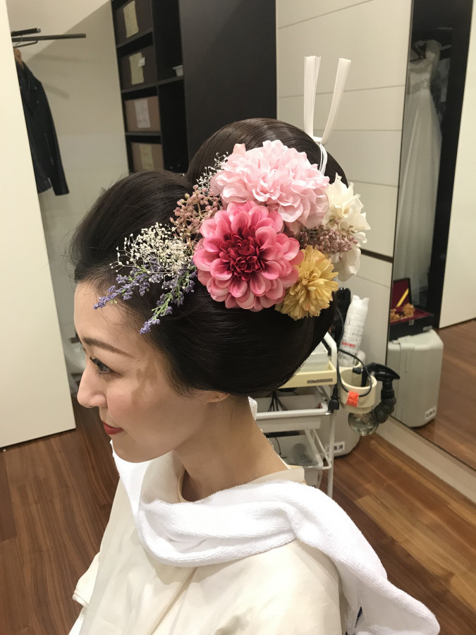 あーかさんのヘアメイクの写真