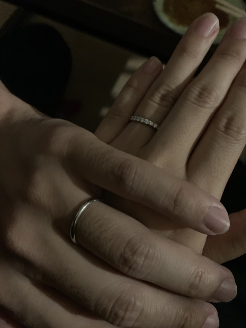 ミラベルさんの結婚指輪の写真