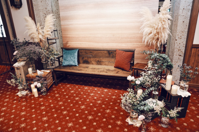 KARIさんの高砂・ゲストテーブル装飾の写真