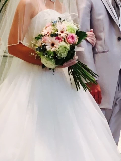 ちょこさんのブーケ・ブートニアの写真