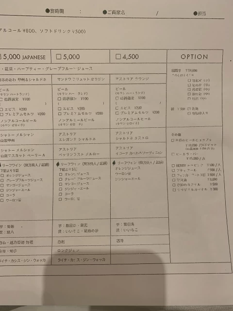 yuriさんの料理・ドリンクメニューの写真