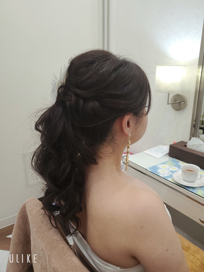 ゆりさんのヘアメイクの写真