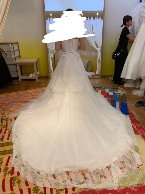 natsuさんのウエディングドレスの写真