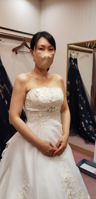 Yukitaさんのウエディングドレスの写真