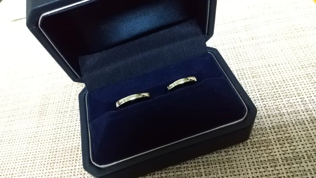 うぱさんの結婚指輪の写真