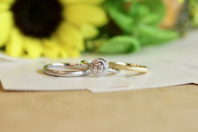 アヤさんの結婚指輪の写真